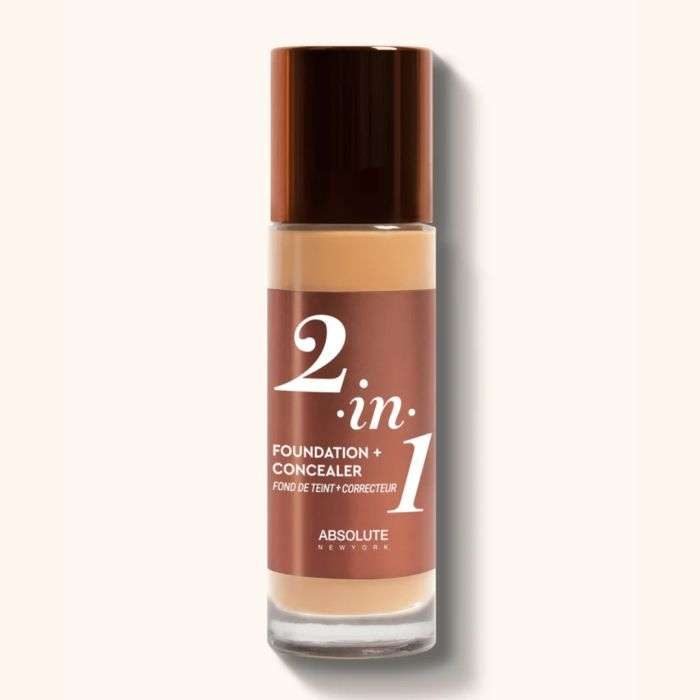 ABSOLUTE NEW YORK 2 EN 1 FOND DE TEINT + CORRECTEUR 03 WARM SAND 35 ML