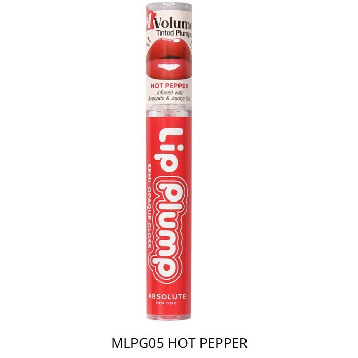 ABSOLUTE NEW YORK LIP PLUMP SEMI OPAQUE GLOSS 2.5 ML