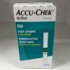 ACCU CHEK ACTIVE TEST RAPIDE GLYCEMIE 50 BANDELETTES
