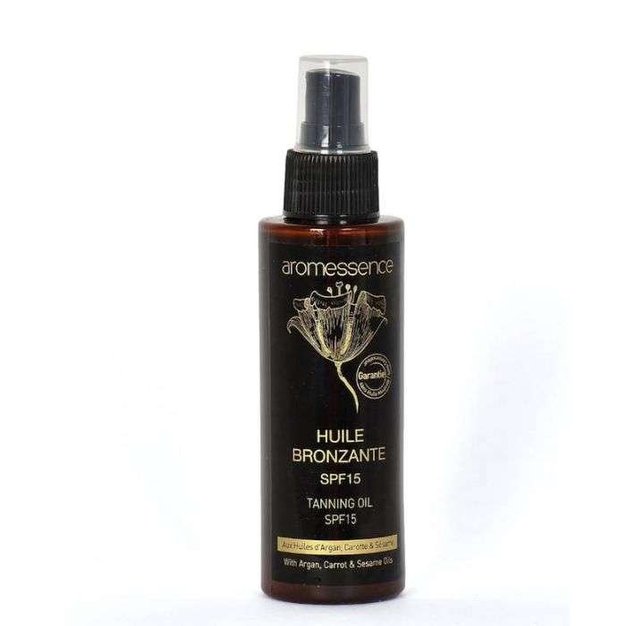 AROMESSENCE HUILE BRONZANTE SPF 15 125ML