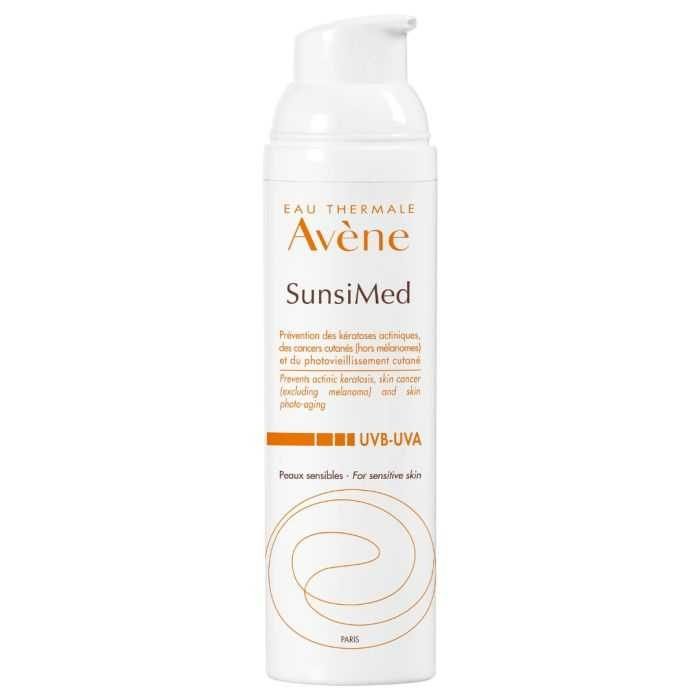 AVENE SOLAIRE SUNSIMED TRES HAUTE PROTECTION PEAUX SENSIBLES UVA/UVB 80 ML