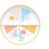 BEBE CONFORT ASSIETTE D'APPRENTISSAGE AVEC COMPARTIMENTS DOMINO