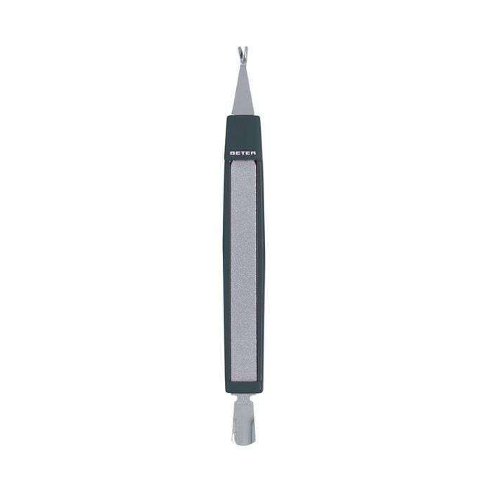 BETER COUPE CUTICULES A TRIPLES USAGE AVEC REPOUSSOIR ET LIME