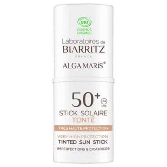 BIARRITZ ALGAMARIS STICK SOLAIRE TEINTE SPF 50+