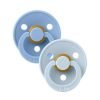 BIBS SET DE SUCETTES SKY BLEU BABY BLUE 6-12 MOIS