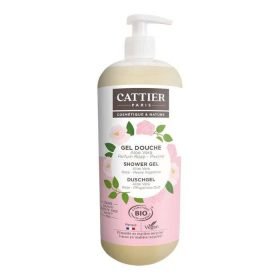 CATTIER GEL DOUCHE ALOE VERA PARFUM ROSE PIVOINE 1 L