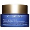 CLARINS MULTI ACTIVE NUIT CREME PREMIERES RIDES REVITALISANTE PEAUX NORMALES A MIXTES 50 ML