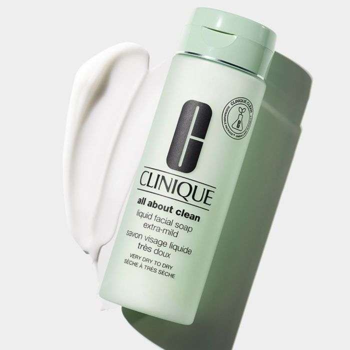 CLINIQUE ALL ABOUT CLEAN SAVON VISAGE LIQUIDE TRES DOUX PEAUX SECHES A TRES SECHES 200 ML