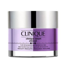 CLINIQUE SMART CLINICAL MD TRANSFORMEUR ANTI AGE MULTI DIMENSIONNEL DUO RESCULPTE+REVOLUMISE 50ML