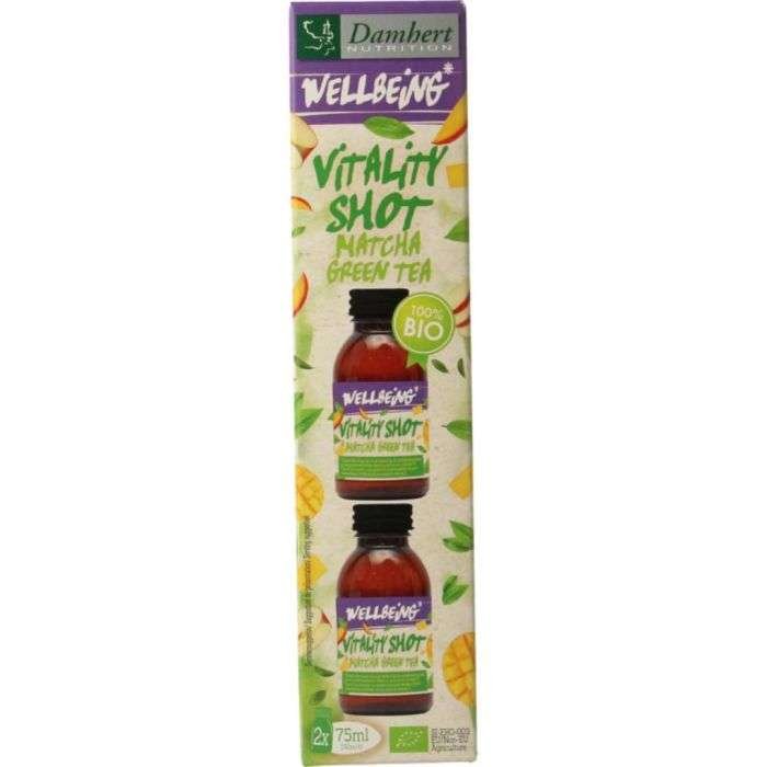 DAMHERT WELLBEING VITALITY SHOT MATCHA GREEN TEA