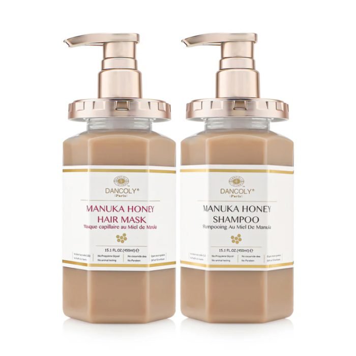 DANCOLY PARIS PACK SHAMPOING 450 ML ET MASQUE CAPILLAIRE 450 ML AU MIEL DE MANUKA