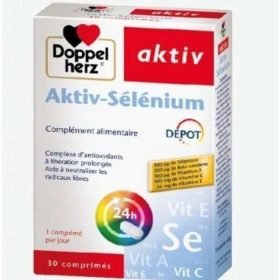 DOPPELHERZ AKTIV SELENIUM 30 COMPRIMES