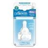 DR BROWNS TETINE COLE ETROIT NIVEAU 4 9MOIS+ PACK DE 2