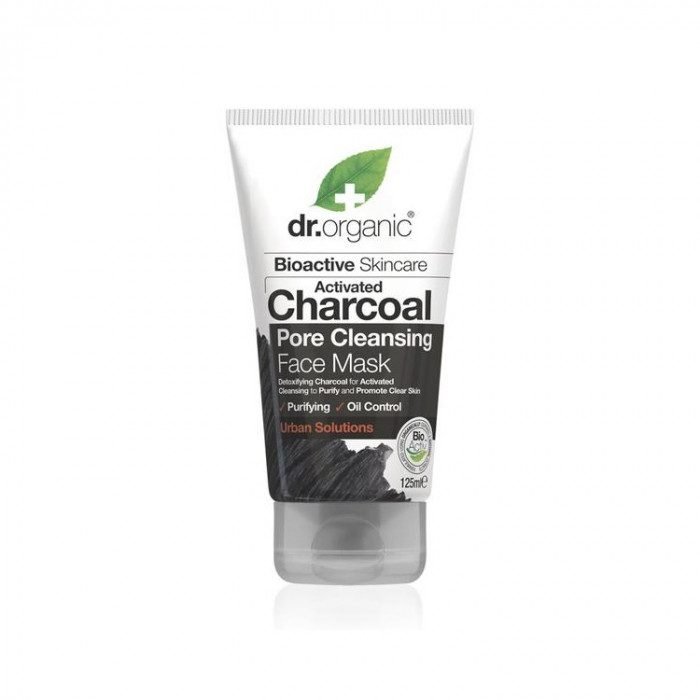DR ORGANIC MASQUE VISAGE AU CHARBON 125ML