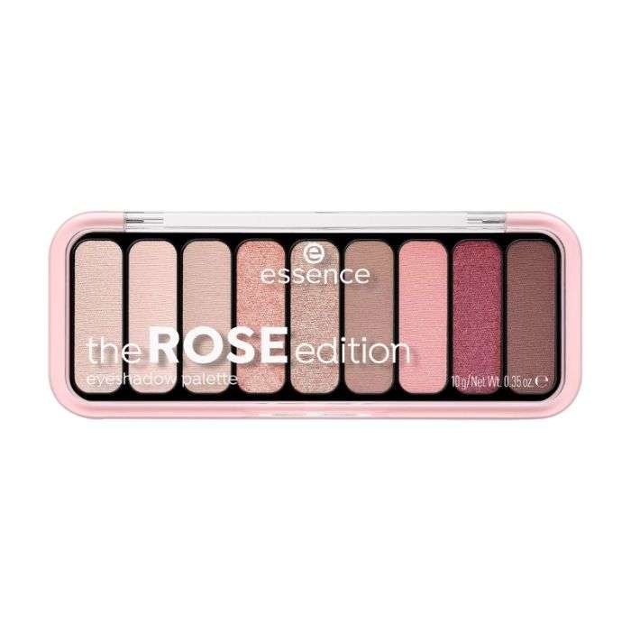 ESSENCE PALETTE FARD A PAUPIERE THE ROSE EDITION