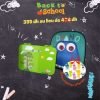 GOBENTO KIDS OFFRE SAC A DEJEUNER EFFET 3D DINO + BOITE ISOTHERME 21*16*5 CM 710 ML