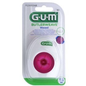 GUM FIL DENTAIRE BUTLERWEAVE CIRE LARGES ESPACES REF 1155