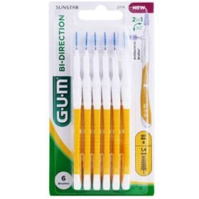 GUM MANCHE PAR 6 UNITES AVEC BROSETTE SUPER FINE 1.4 MM REF 2714