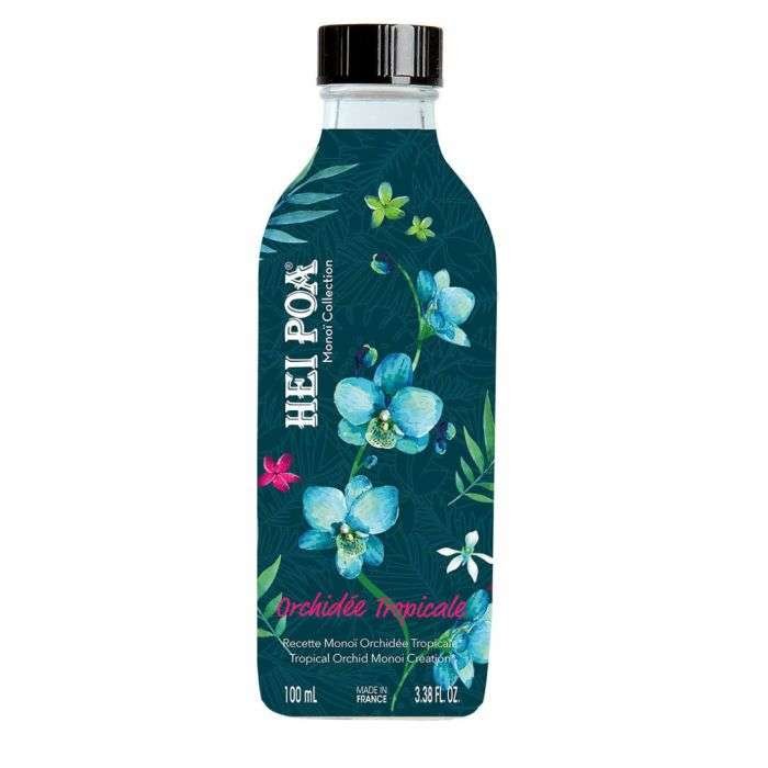 HEI POA MONOI DE TAHITI AU MONOI ORCHIDEE TROPICALE 100 ML