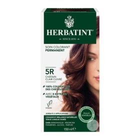HERBATINT SOIN COLORANT PERMANENT 5 R CHATAIN CLAIR CUIVRE 150 ML