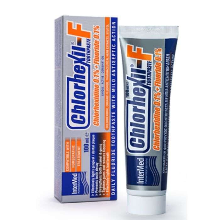 INTERMED CHLORHEXIL F DENTIFRICE QUOTIDIEN AU FLUORURE 100 ML