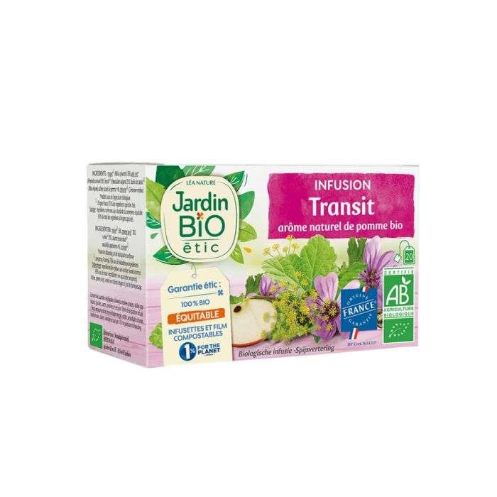 JARDIN BIO Infusion transit saveur pomme