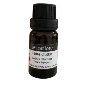 JERRAFLORE HUILE ESSENTIELLE CEDRE D'ATLAS CEDRUS ATLANTICA 10 ML