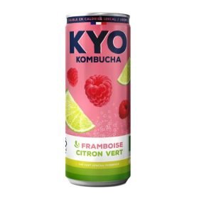KYO KOMBUCHA CANETTE FRAMBOISE CITRON VERT 330 ML