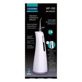 LANAFORM HYDROPULSEUR Nettoyant dentaire Triple action