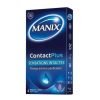 MANIX CONTACT PLUS SENSATIONS INTACTES FINES & EXTRA LUBRIFICATION 6 PRESERVATIFS