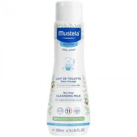 MUSTELA LAIT DE TOILETTE SANS RINCAGE 200 ML