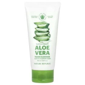 NATURE REPUBLIC ALOE VERA MOUSSE NETTOYANTE 150 ML