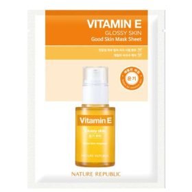 NATURE REPUBLIC VITAMIN e GLOSSY SKIN MASQUE EN TISSU