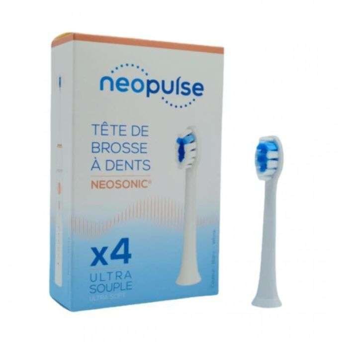 NEOPULSE TETE DE BROSSE A DENTS NEOSONIC *4 ULTRA SOUPLE