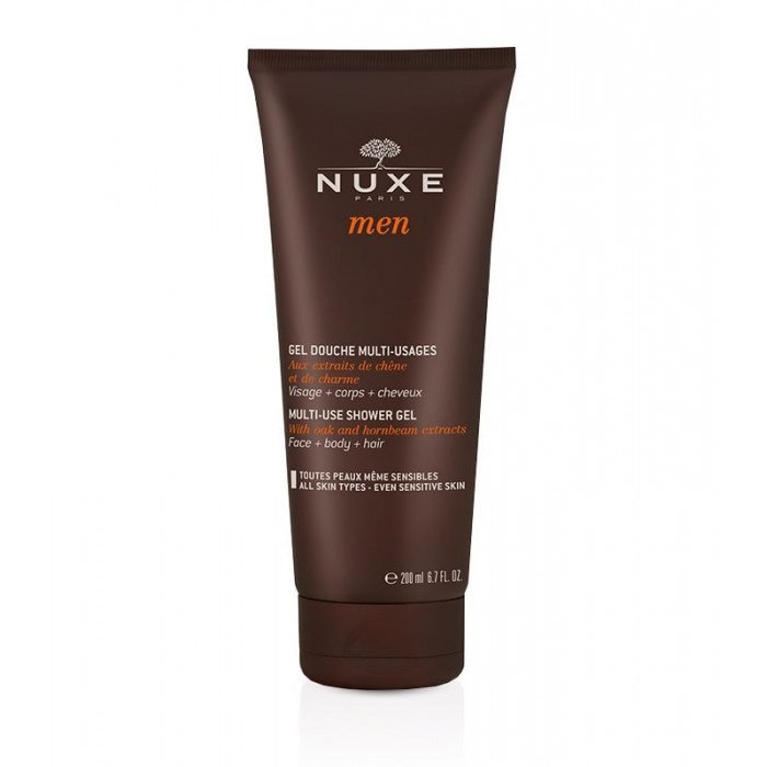 NUXE PROMO MEN GEL DOUCHE MULTI USAGES 200 ML + GEL DOUCHE 100ML OFFERT
