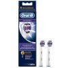 ORAL B RECHARGE BROSSE A DENTS 3D WHITE ADVANCED PACK DE 2