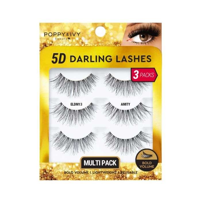 POPPY ET IVY 5D DARLING CILS 3 PACKS ELDM 13 AMITY