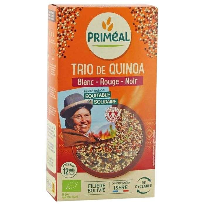 PRIMEAL TRIO DE QUINOA BLANC ROUGE NOIR 500 G