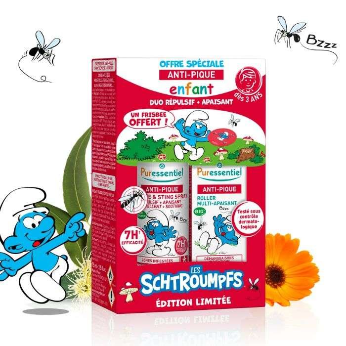 PURESSENTIEL OFFRE SPECIALE ANTI PIQUE DUO REPULSIF APAISANT ENFANT