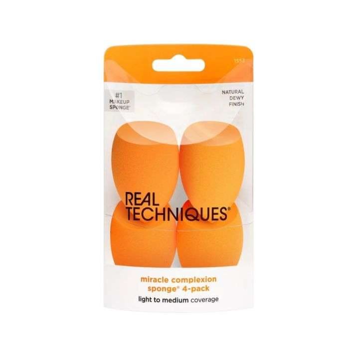 REAL TECHNIQUES MIRACLE COMPLEXION EPONGE PACK DE 4