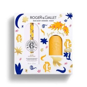 ROGER ET GALLET COFFRET BOIS D'ORANGE Eau Parfumée Bienfaisante 100ml