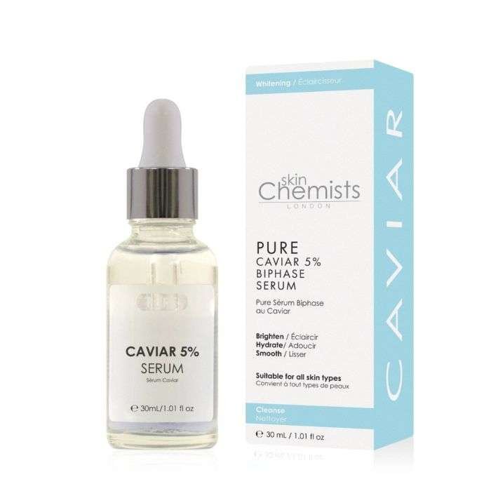 SKIN CHEMISTS PURE CAVIAR 5% BIPHASE SERUM 30ML