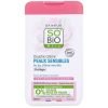 SO BIO douche creme peaux sensibles au jus d'aloe vera bio 450ml