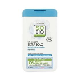 SO BIO ETIC GEL DOUCHE EXTRA DOUX A L'ALOE VERA BIO 450 ML