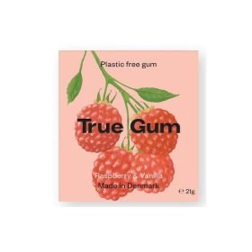 TRUE CHEWING GUM FRAMBOISE VANILLE SANS SUCRE 21G