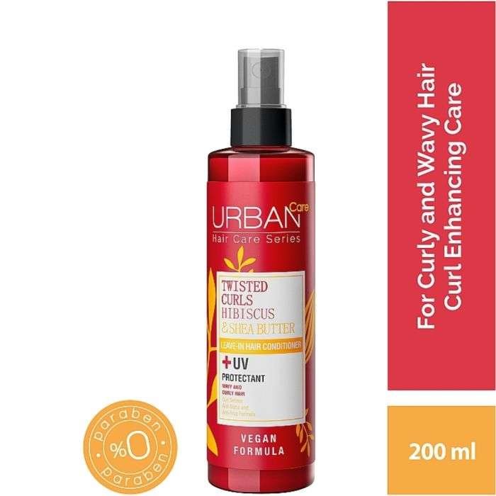 URBAN CARE TWISTED CURLS HIBISCUS ET BEURRE DE KARITE LEAVE IN 200 ML