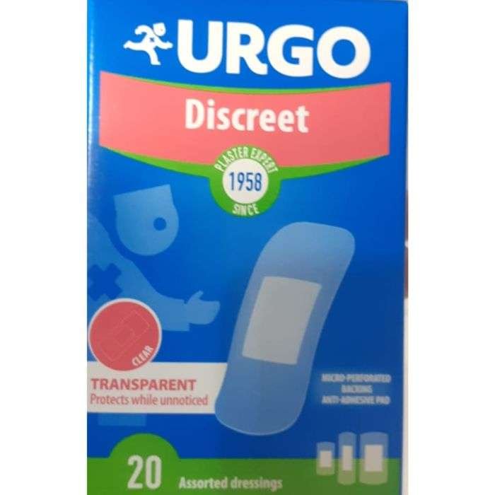 URGO DISCREET TRANSPARENT 20 PANSEMENTS
