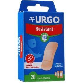 URGO RESISTANT 20 PANSEMENTS