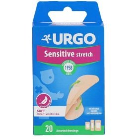 URGO SENSITIVE STRETCH SOFT 20 PANSEMENTS