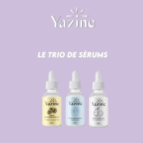 YAZINE ROUTINE LE TRIO DE SERUMS